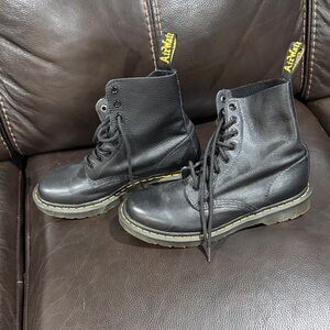 Dr. Martens Black Lace-Up Boots
